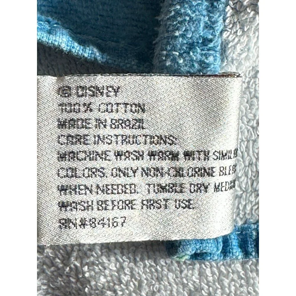 WDW Colorful Mickey & Friends Beach Towel Disney World 100% Cotton 31x58 Castle